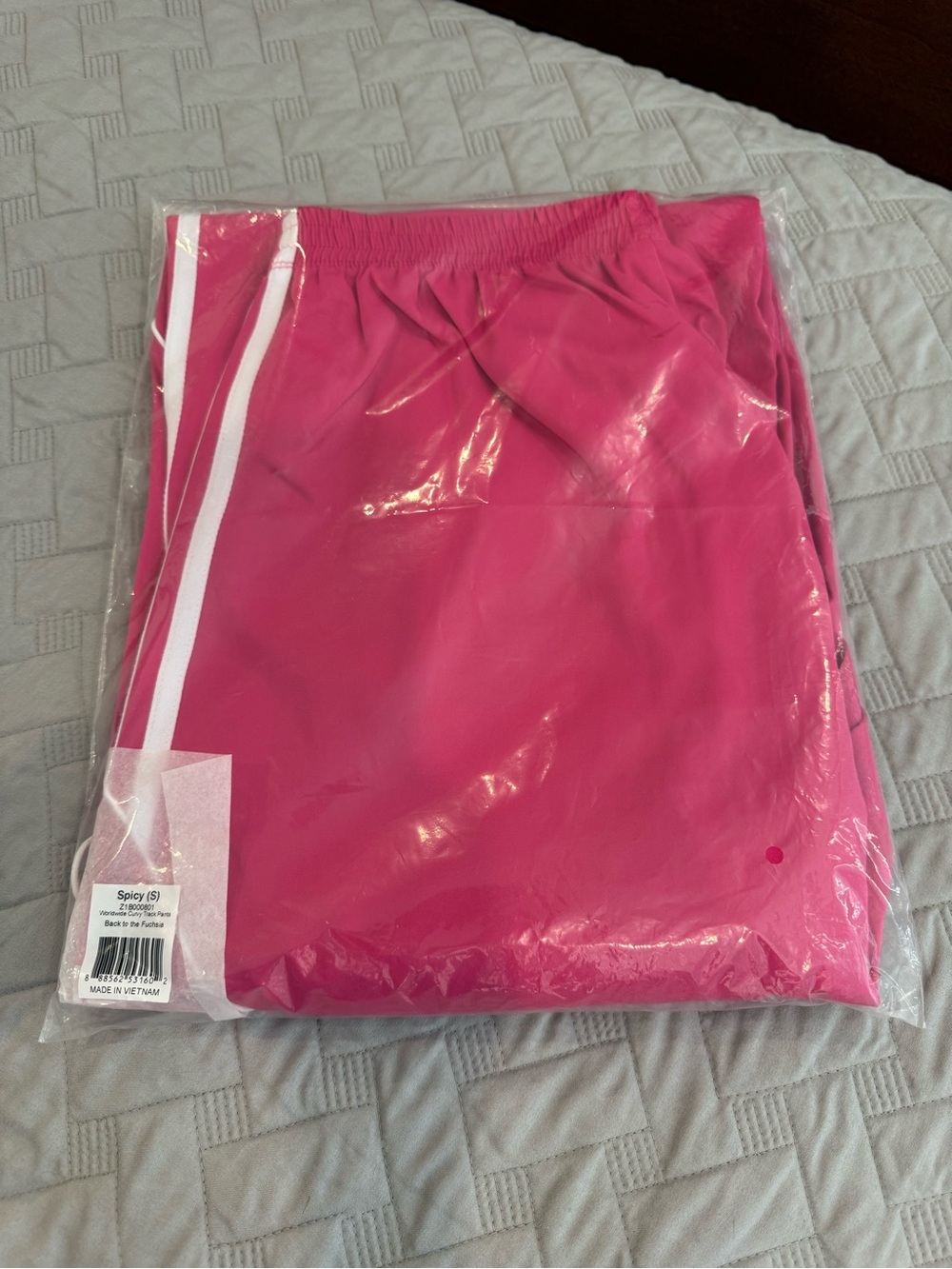 NWT Zumba Wear Pink Worldwide Curvy Track Pants - Picture 3 of 3